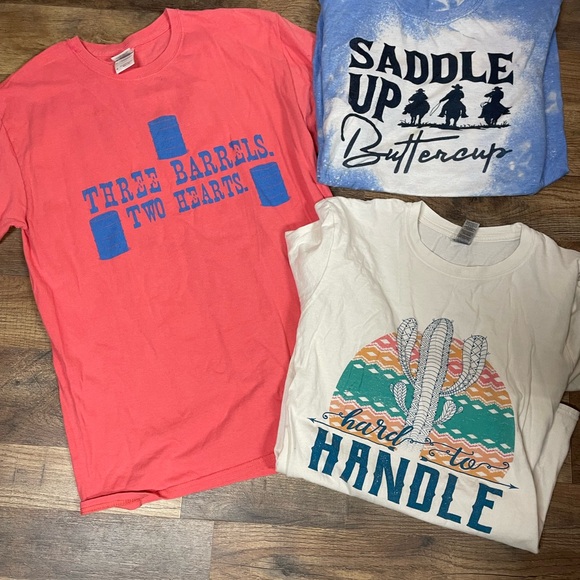 Tops - Coral Graphic Kids T-Shirt